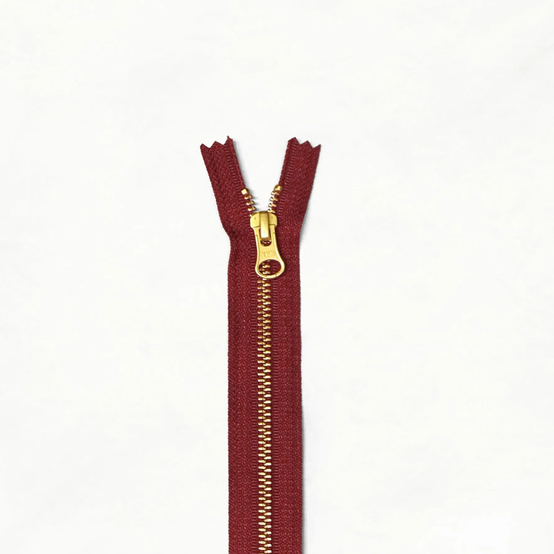 8" Brass Zippers