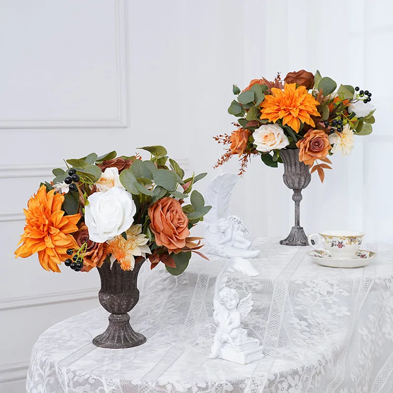 A863617 Autumn Color Series Vase Flower Wedding Banquet Supplies Floral Arrangement