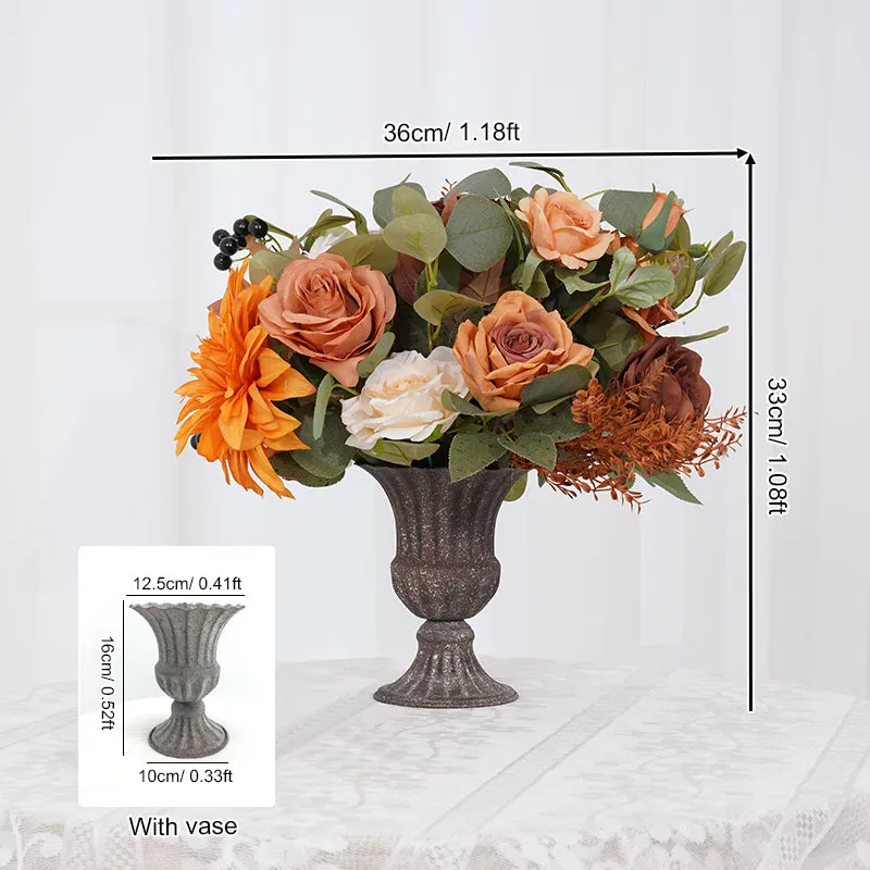 A863617 Autumn Color Series Vase Flower Wedding Banquet Supplies Floral Arrangement