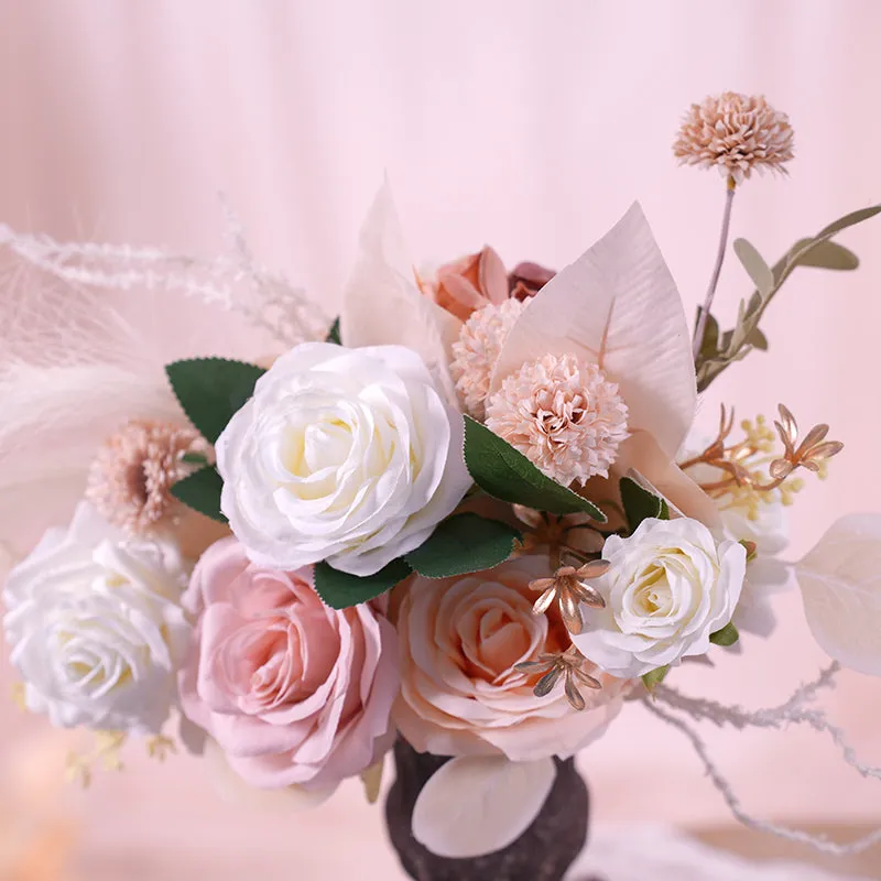 A863810 Champagne Series Vase Flower Wedding Banquet Supplies