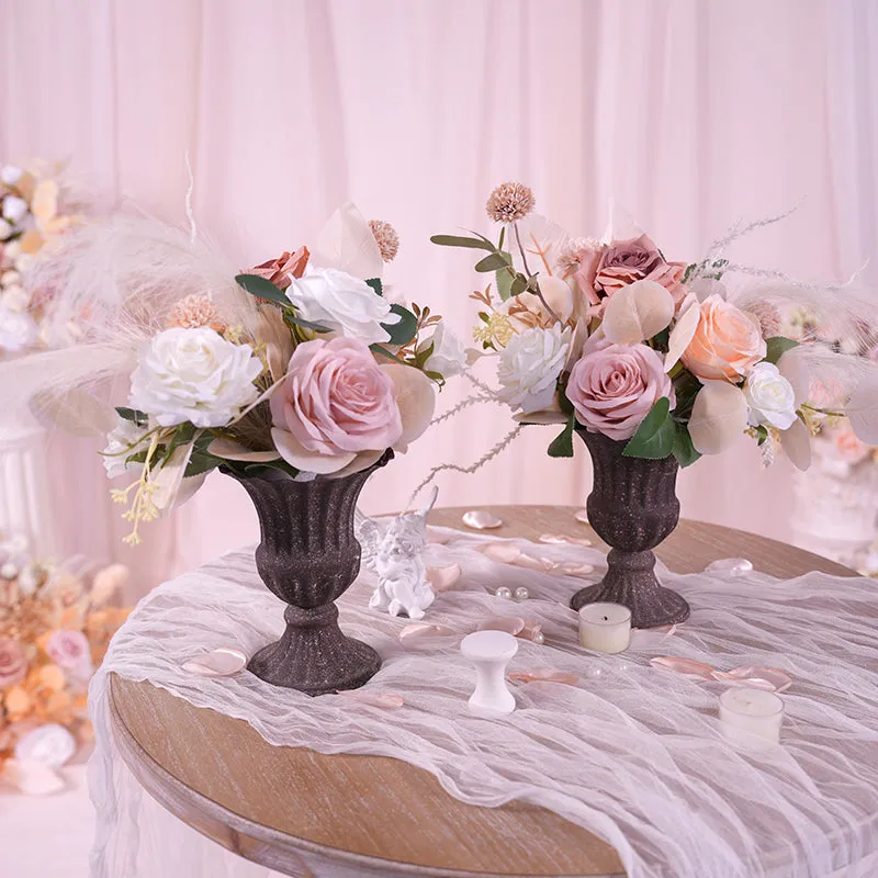A863810 Champagne Series Vase Flower Wedding Banquet Supplies