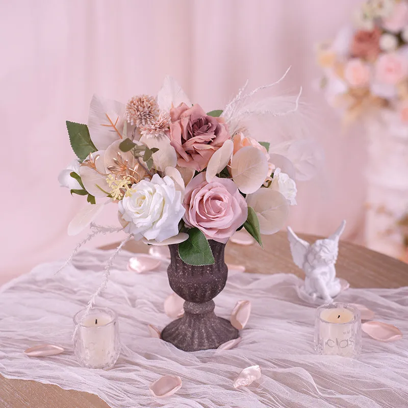 A863810 Champagne Series Vase Flower Wedding Banquet Supplies