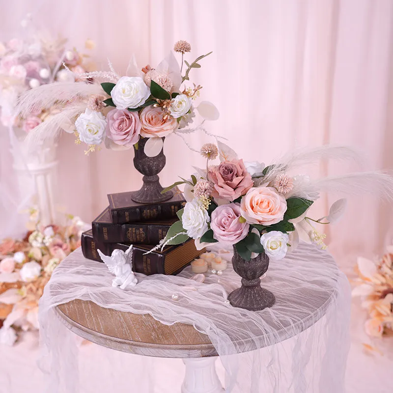 A863810 Champagne Series Vase Flower Wedding Banquet Supplies