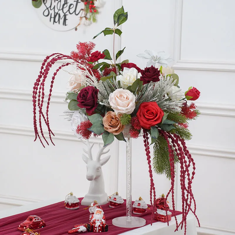 A866212 Christmas Series Vase Flowers Wedding Supplies Floral Accessories
