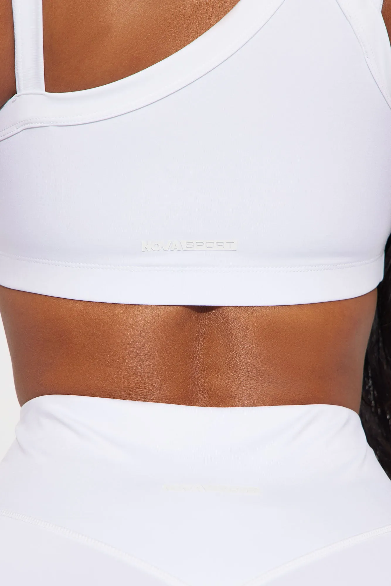 Above The Net Elevate Sports Bra - White