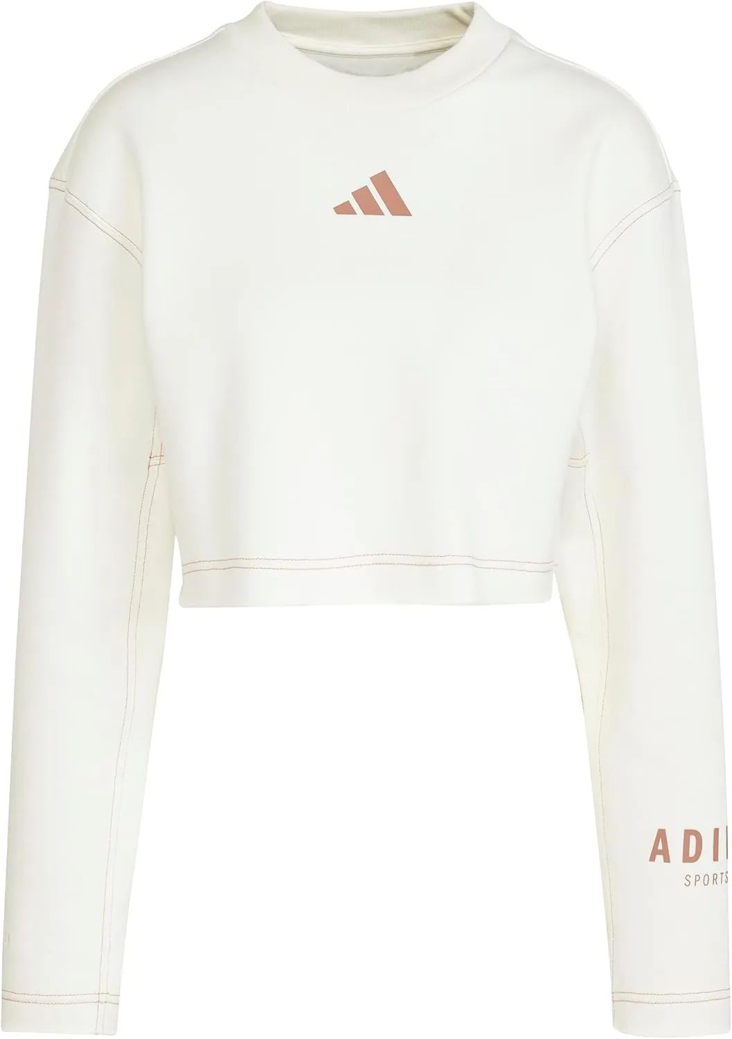 adidas Women's All SZN Cropped Graphic Sweatshirt