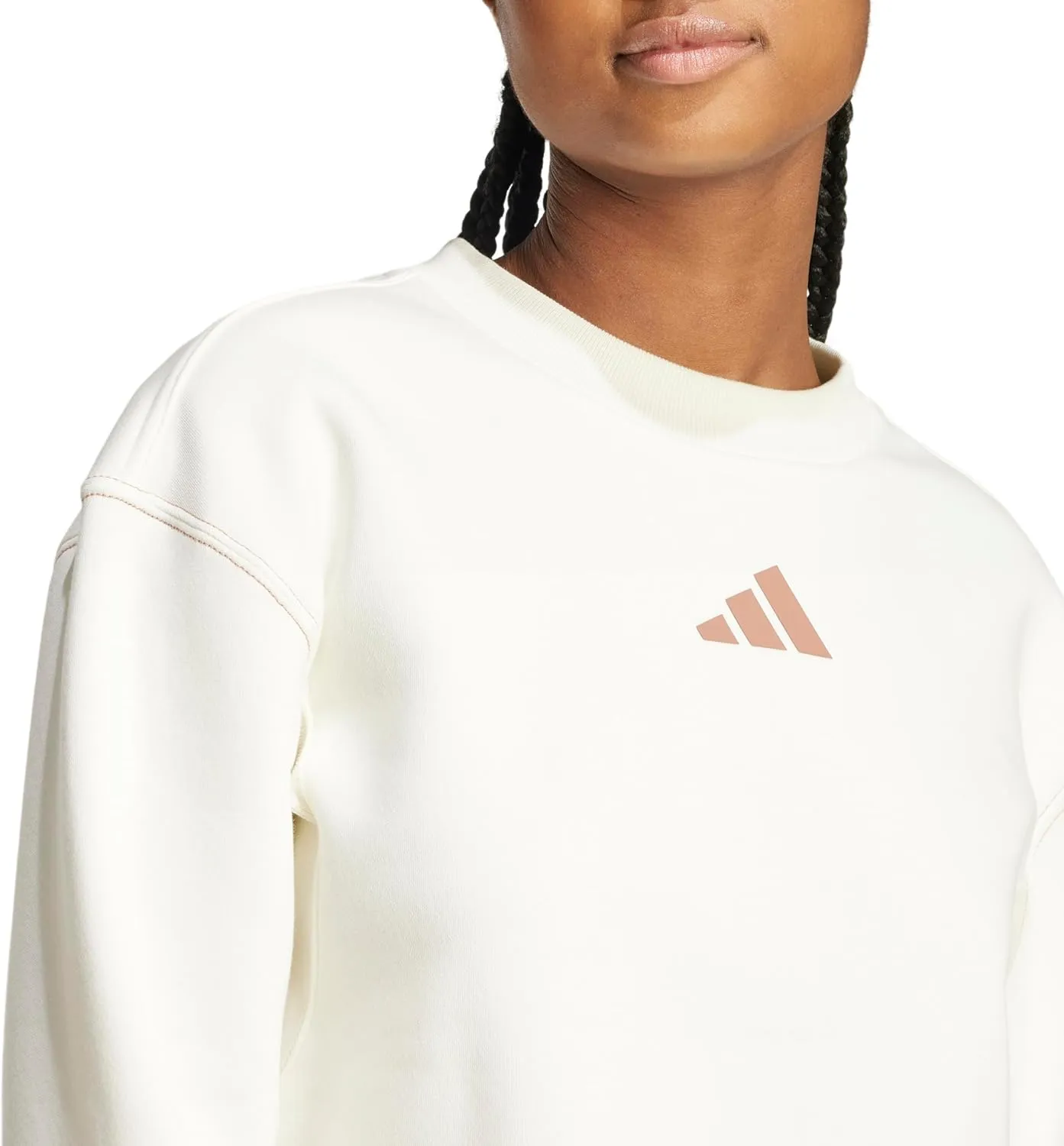 adidas Women's All SZN Cropped Graphic Sweatshirt