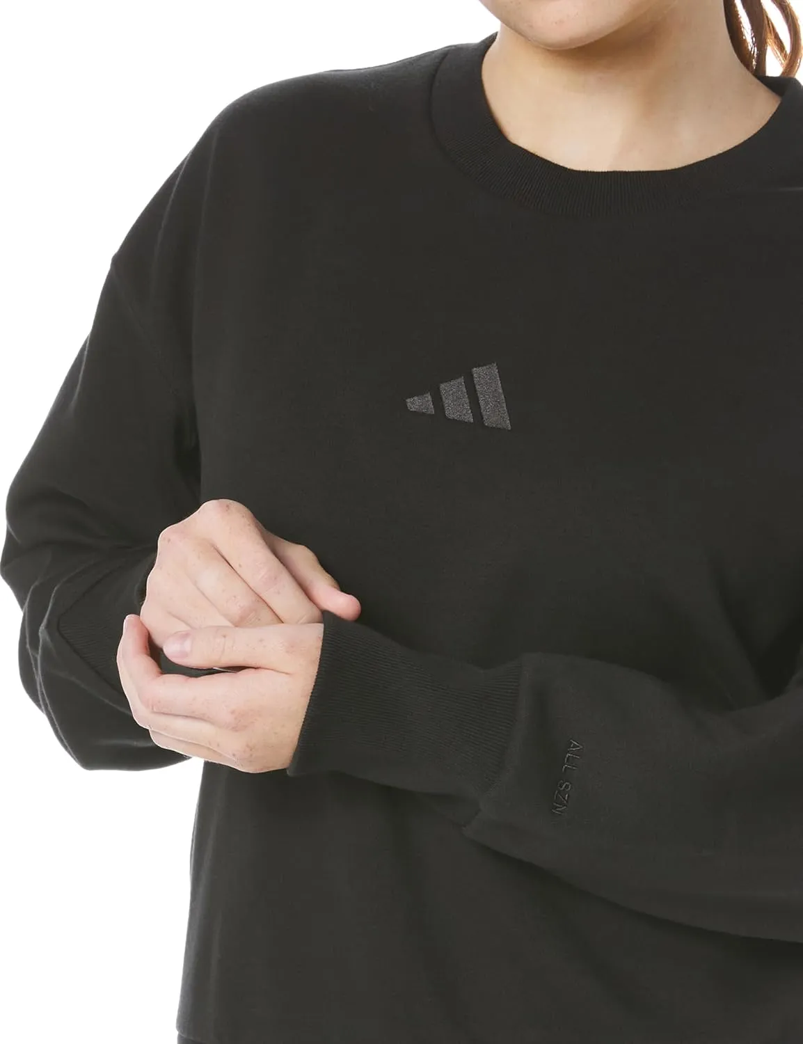 adidas Women's All Szn Fleece Loose Sweatshirt