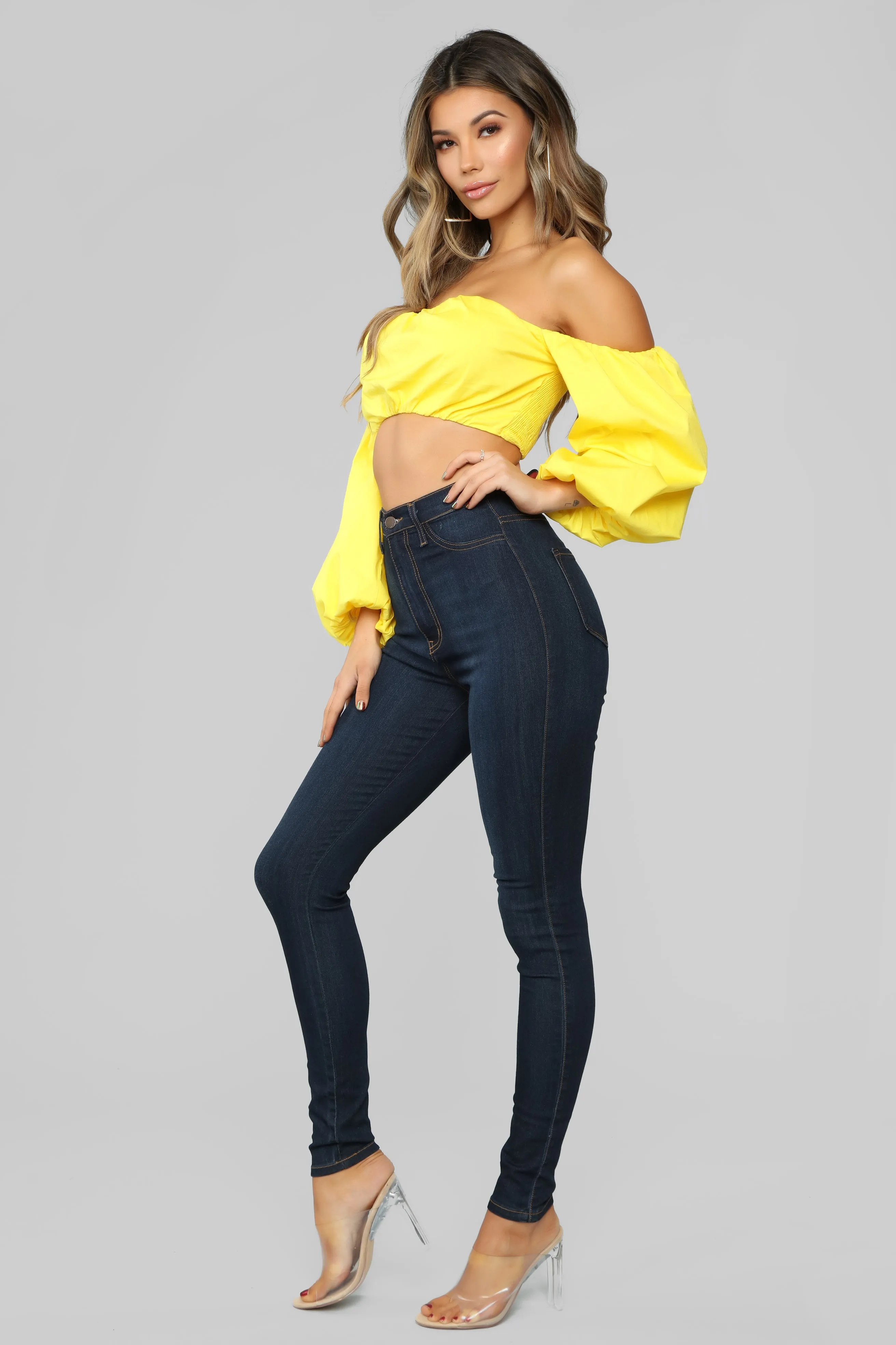 Back To You Top - Yellow