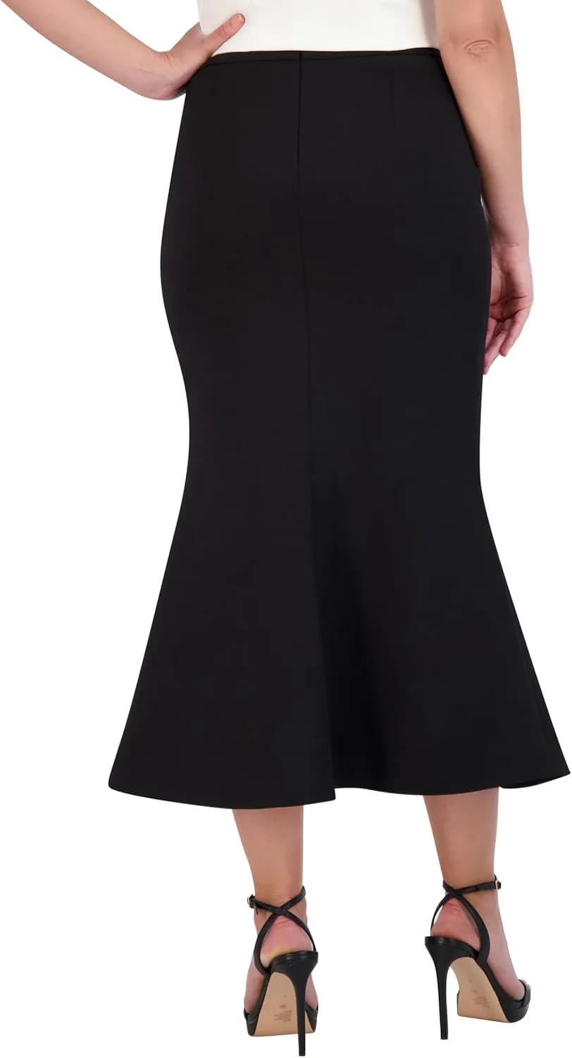 BCBGMAXAZRIA Women's Crepe Maxi Skirt