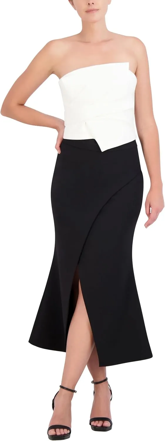 BCBGMAXAZRIA Women's Crepe Maxi Skirt