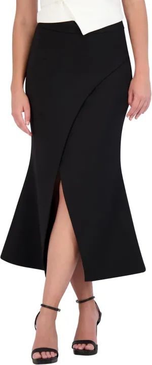 BCBGMAXAZRIA Women's Crepe Maxi Skirt