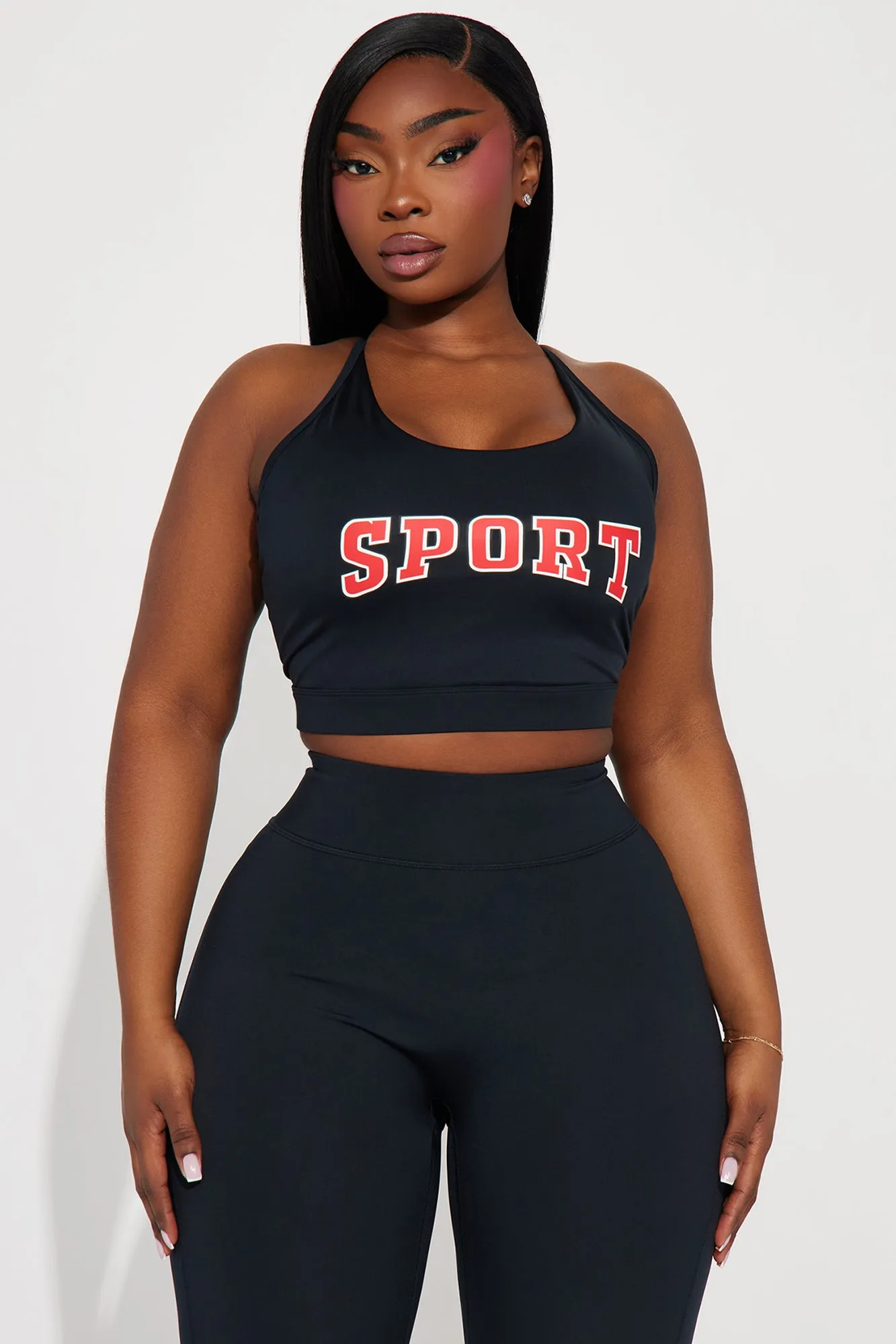 Be A Good Sport Elevate Sports Bra - Black