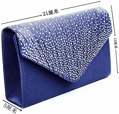Beach Tote Bag Diamante Evening Clutch Bag Crossbody Bags Shoulder Bag Satin Party Prom Dinner Small Carryall Purse Z