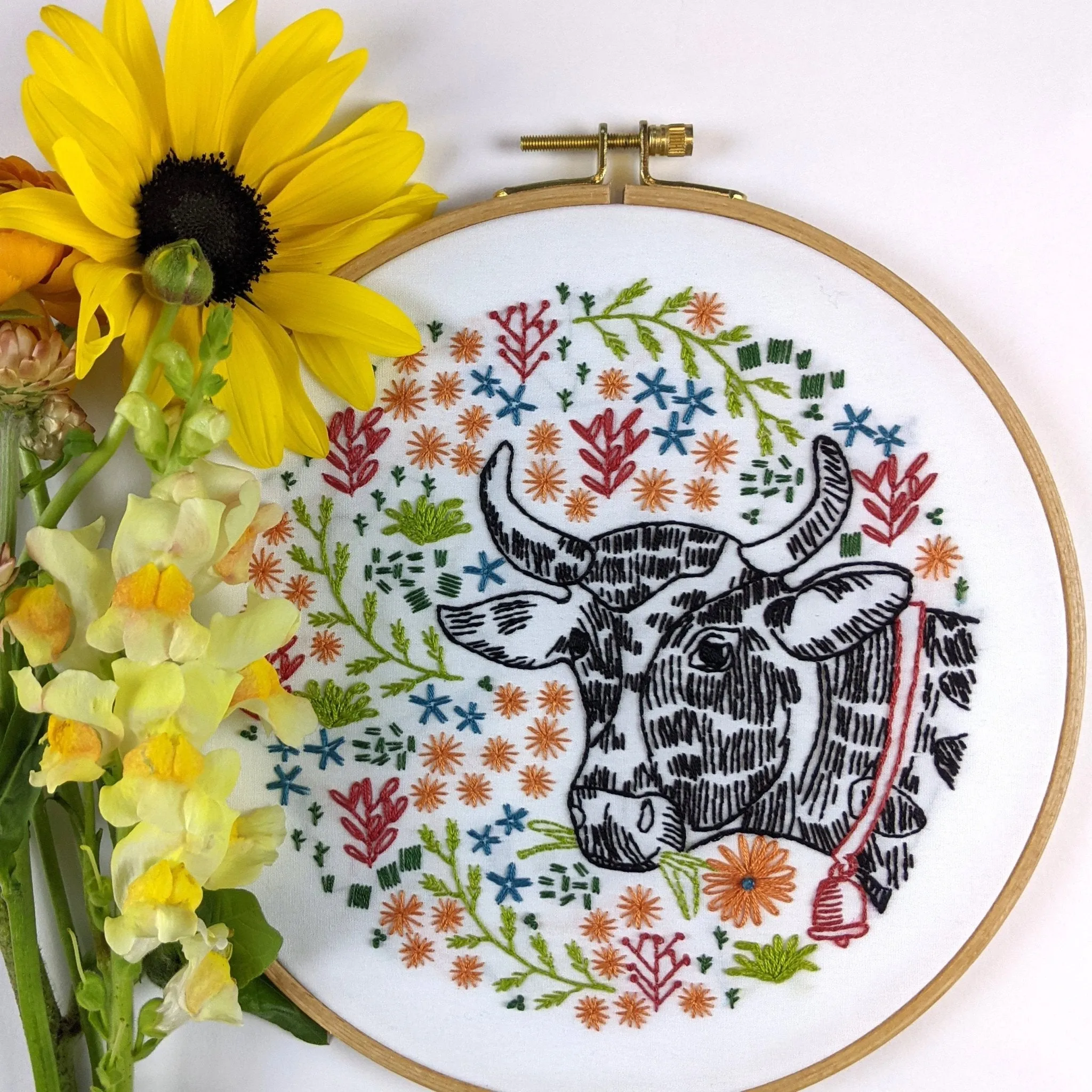 Bessie's Blossoms Printed Fabric Pattern