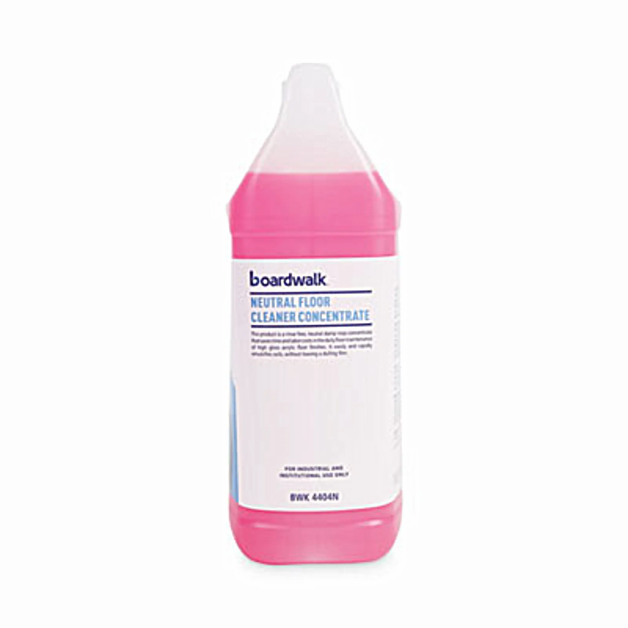 BOARDWALK BWK4404NEA Neutral Floor Cleaner Concentrate, Lemon Scent, 1 Gallon Bottle, 1 Each