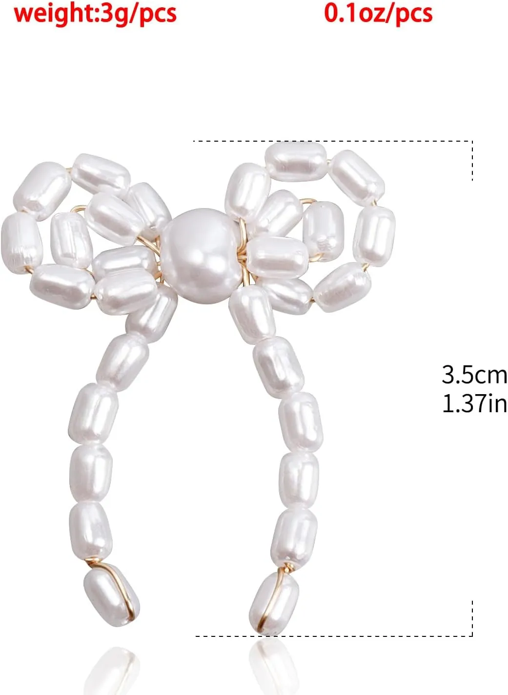 Bow Pearl Earrings for Women Gold Pearl Bow Tassel Earrings Vintage Faux Pearl Braided Stud Earrings Prom Jewellery Christmas Jewelry Accessories