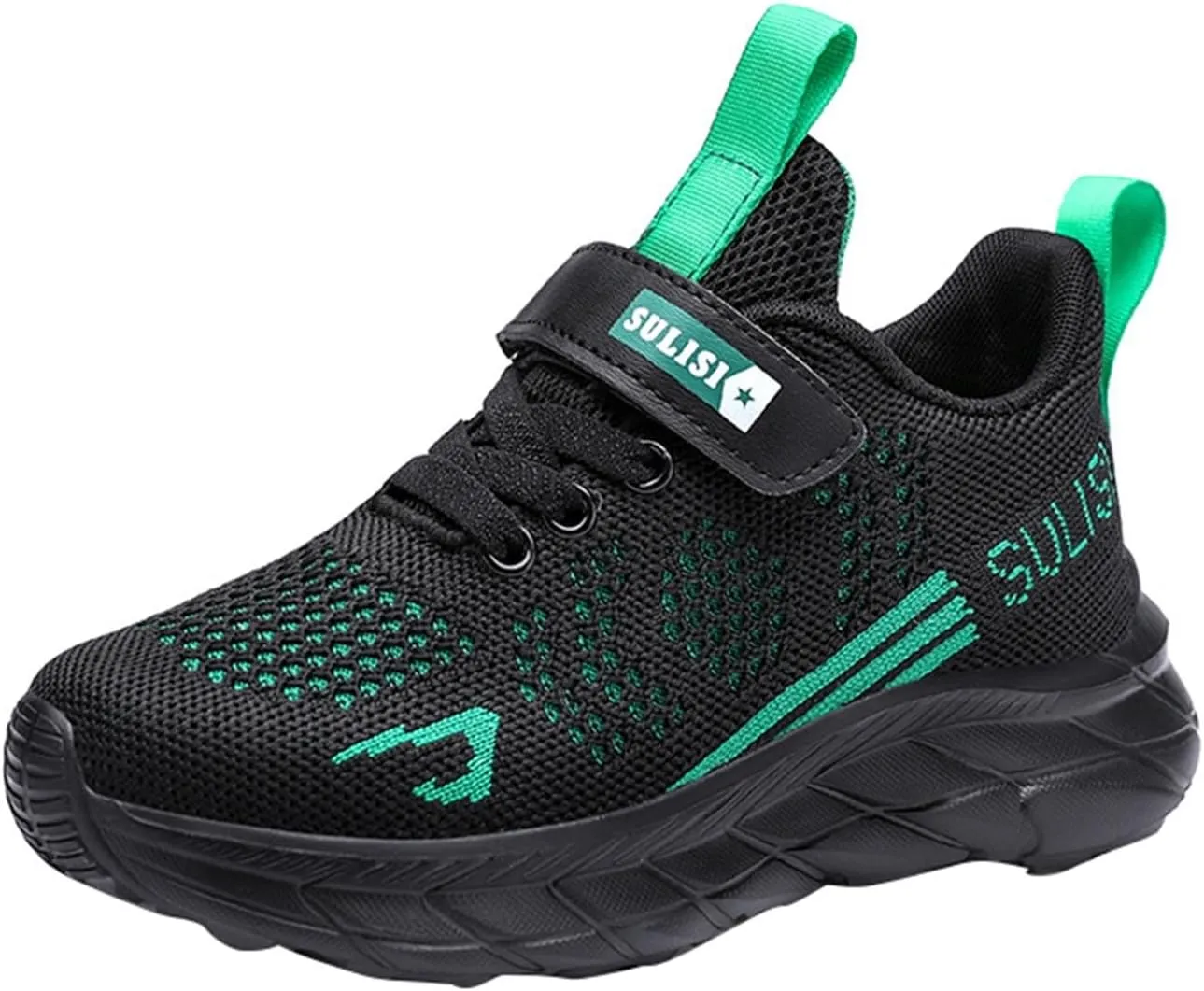 Boys Girls Kids' Sneakers Knitted Mesh Sports Shoes Breathable Lightweight Running Shoes for Kids Athletic Casual Sneakers
