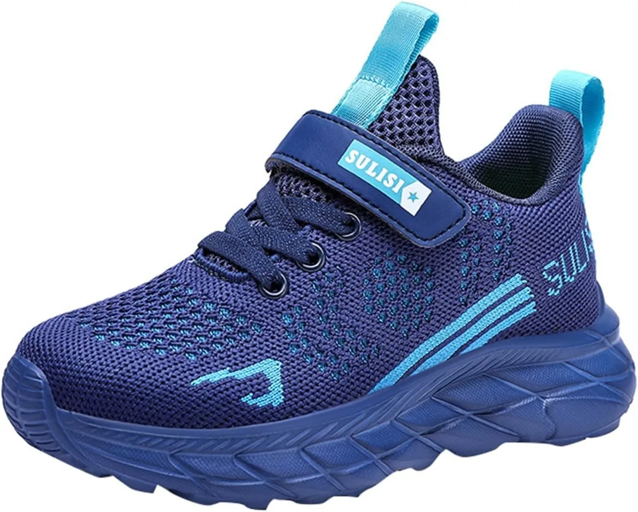 Boys Girls Kids' Sneakers Knitted Mesh Sports Shoes Breathable Lightweight Running Shoes for Kids Athletic Casual Sneakers
