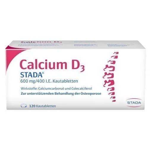 CALCIUM D3 STADA osteoporosis treatment chewable tablets