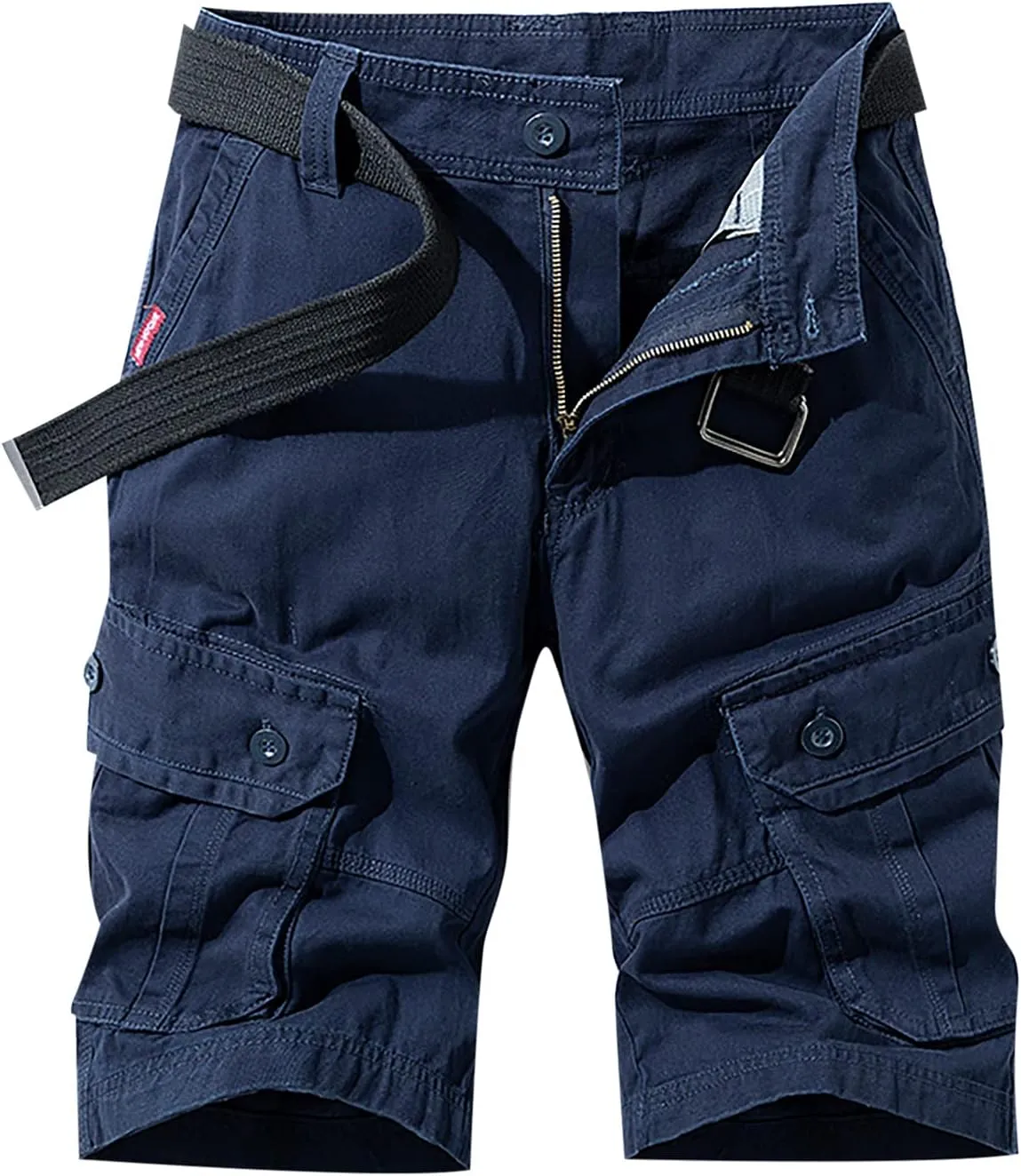 Cargo Work Shorts for Men Rip Stop Twill Military Tactical Shorts Casual Fishing Hiking Shorts with Multi Pockets