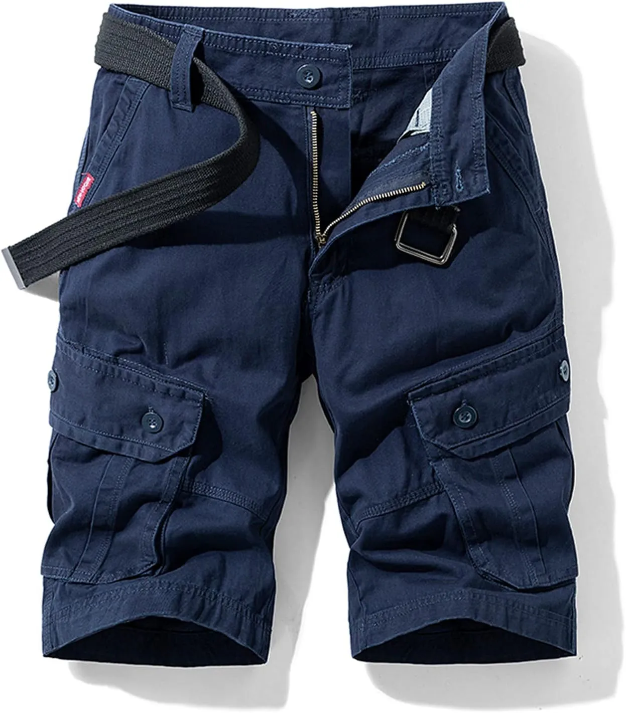 Cargo Work Shorts for Men Rip Stop Twill Military Tactical Shorts Casual Fishing Hiking Shorts with Multi Pockets