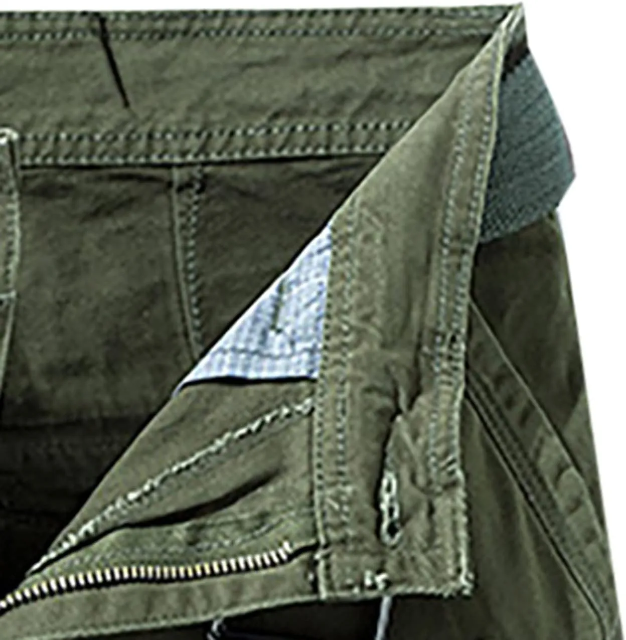 Cargo Work Shorts for Men Rip Stop Twill Military Tactical Shorts Casual Fishing Hiking Shorts with Multi Pockets