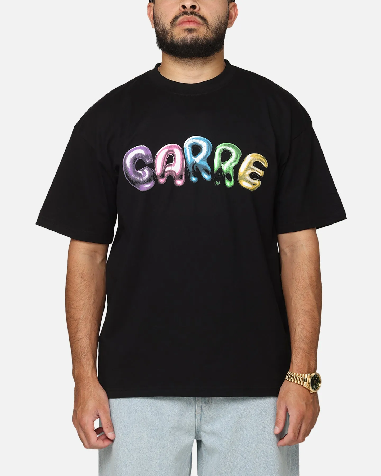 Carre Balloon T-Shirt Black