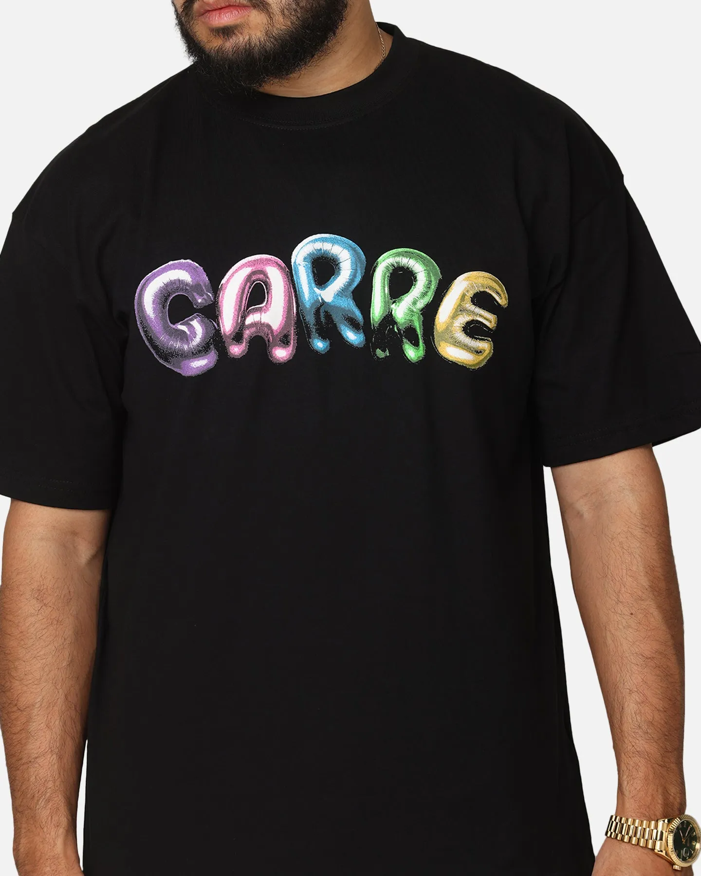 Carre Balloon T-Shirt Black
