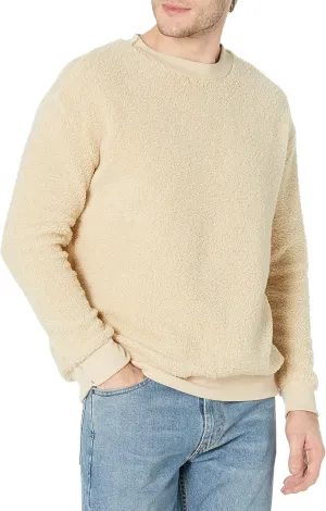 Charles River Apparel Women's Oversized Sherpa Crew Sweatshirt