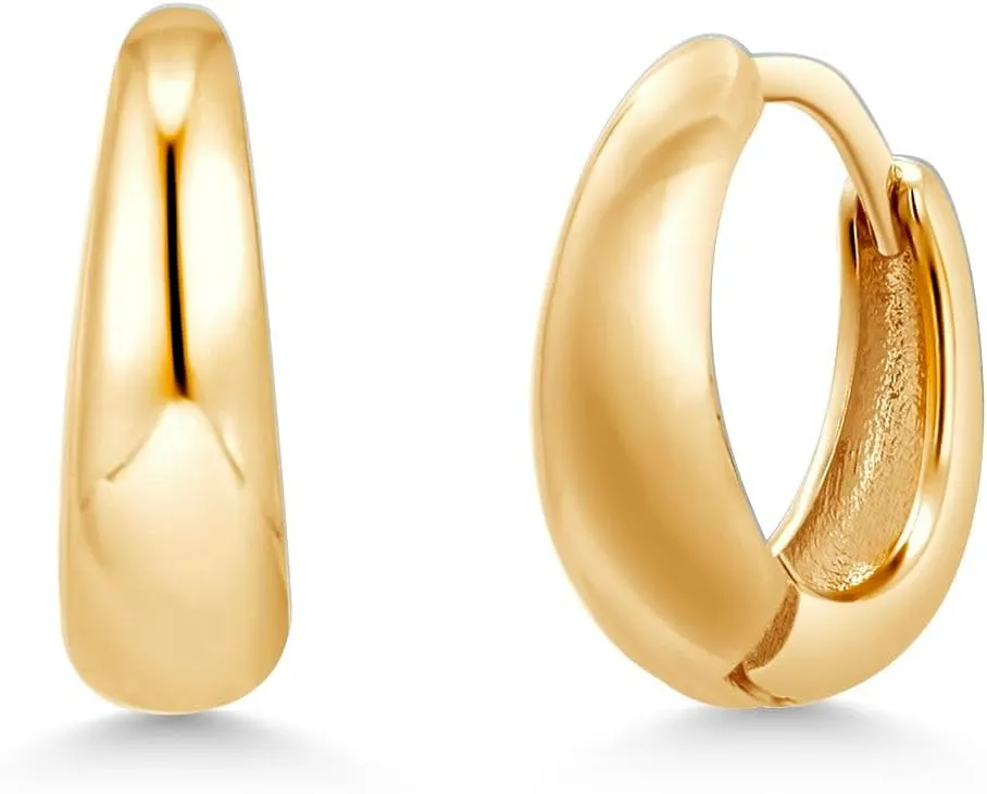 Chuky Huggie Hoop Earrings