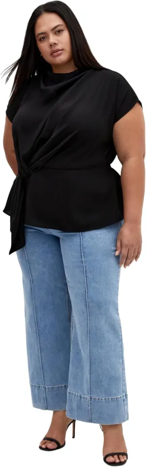 City Chic Women's Plus Size Top Temple Ave
