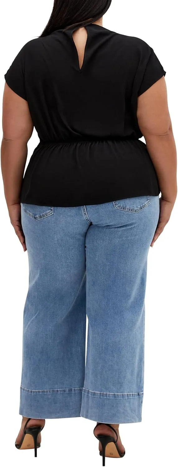 City Chic Women's Plus Size Top Temple Ave