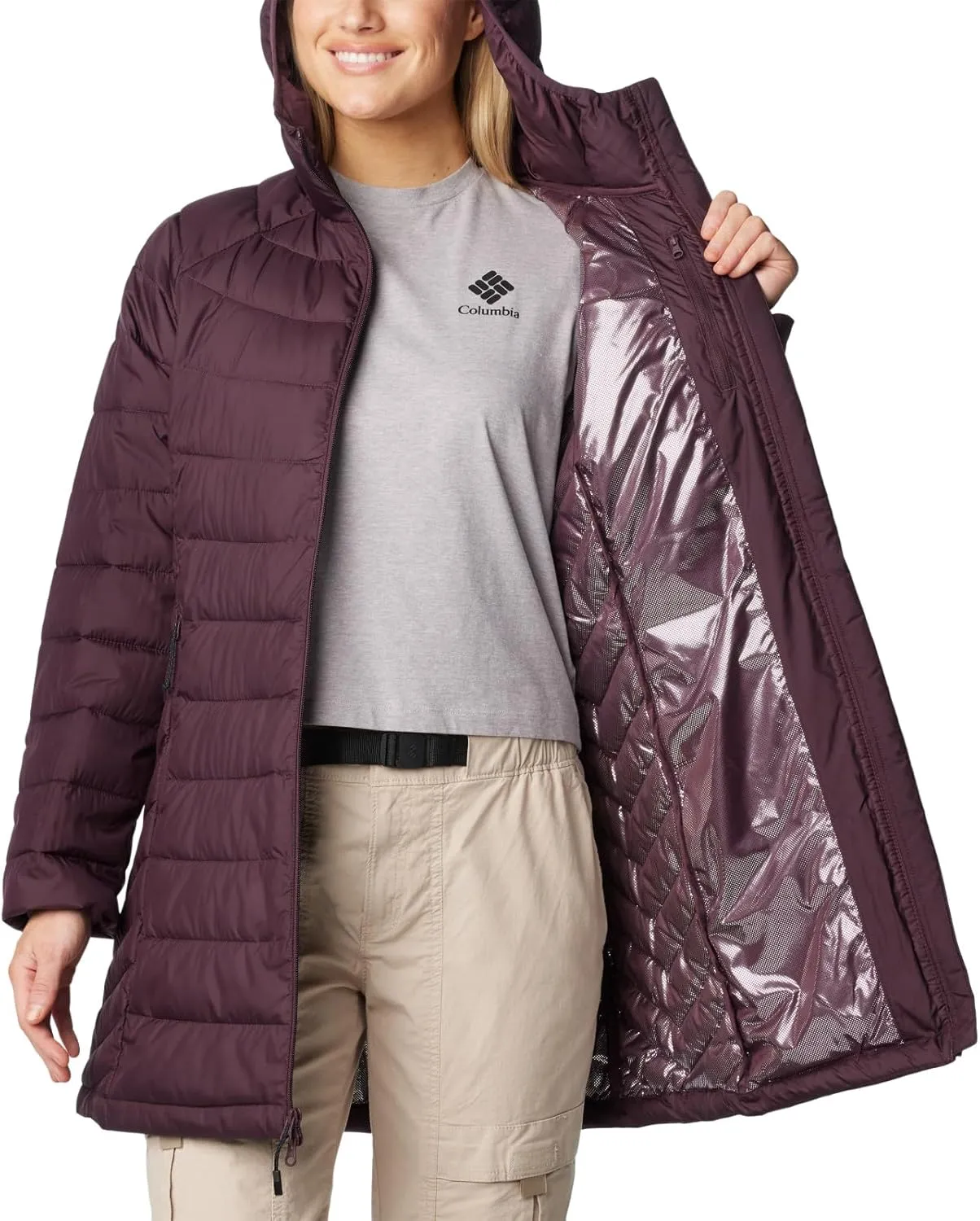 Columbia womens Powder Lite Ii Mid Jacket