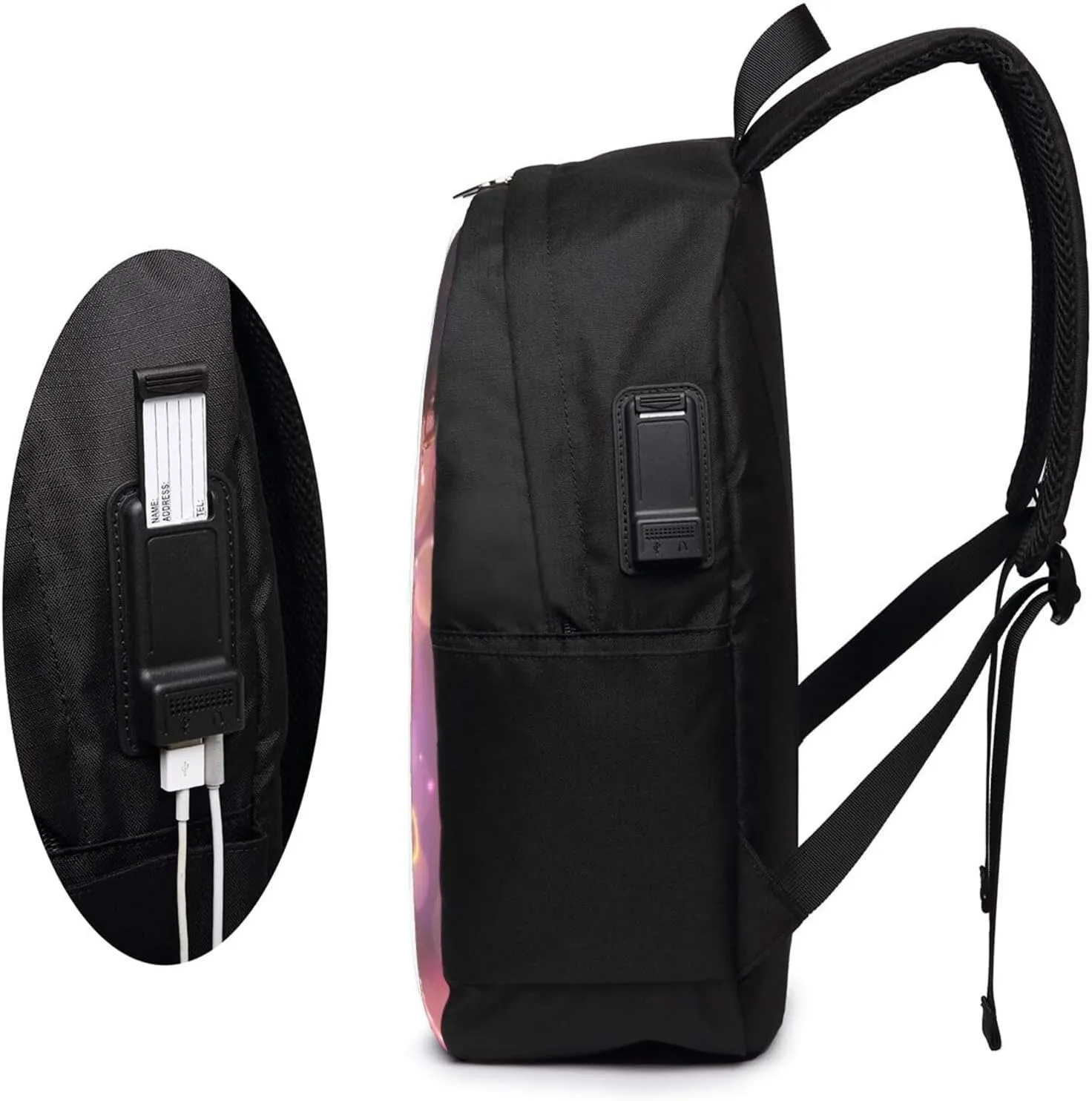 Customized Backpack for Girls Personalized Girls Backpack with Name Back to School Supplies BackPack for Women School Bookbag Backpack for School Laptop Backpack for Students Travel Backpack 17 Inch
