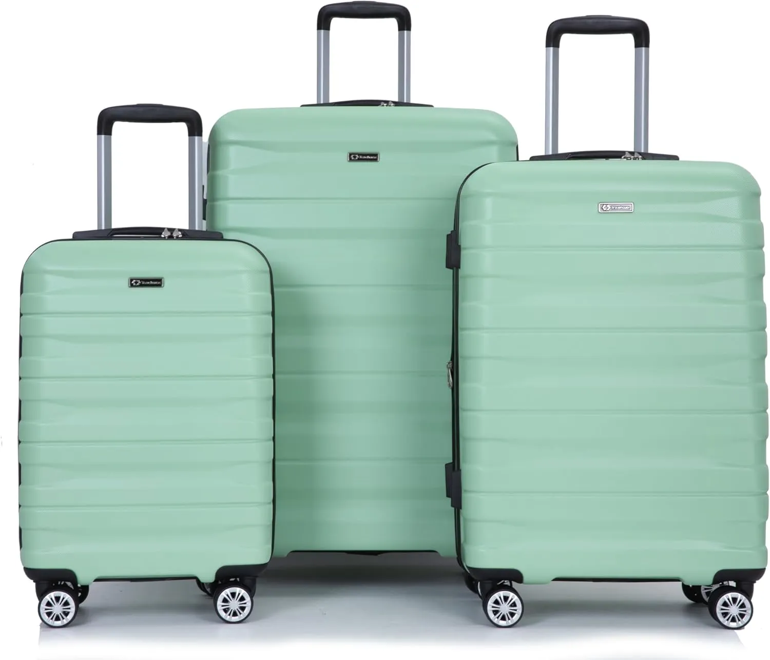 ESPIDOO 3-Piece Lightweight Expandable Luggage Set: PC Durable Suitcase with TSA Lock & Spinner Wheels - 21/25/29 Inch Carry-On & Check-In Bags for Travel - Hooks & Organized Interior for Business & V