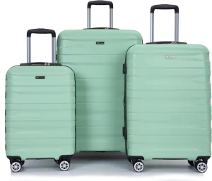 ESPIDOO 3-Piece Lightweight Expandable Luggage Set: PC Durable Suitcase with TSA Lock & Spinner Wheels - 21/25/29 Inch Carry-On & Check-In Bags for Travel - Hooks & Organized Interior for Business & V