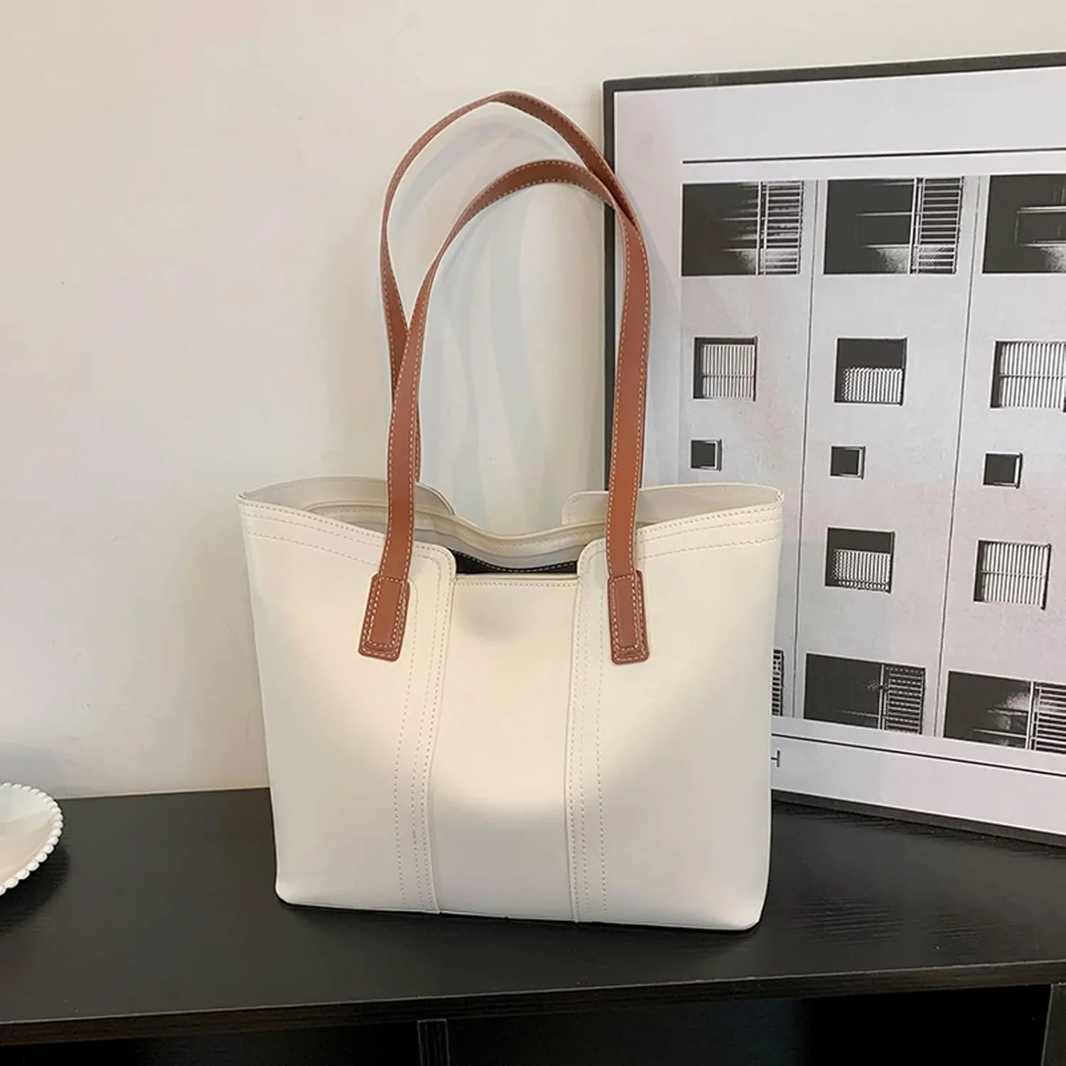 Essential Hobo Crossbody Small Hobo Bags Retro Crescent Shoulder Purse Women Soft Crossbody Handbag