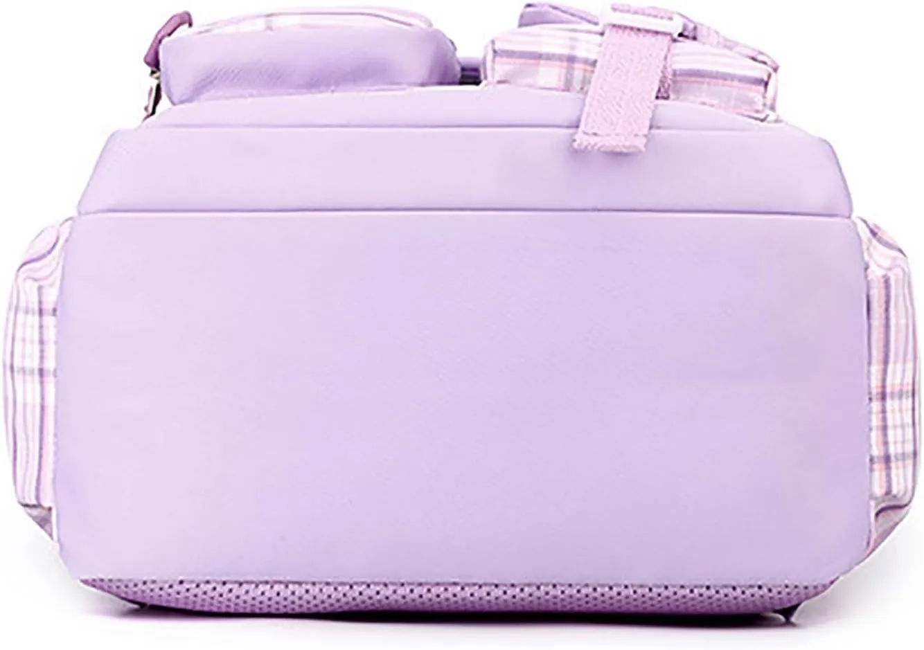 Fashion Cloth Canvas Backpack for Women Retro Large Capacity Solid Soft Fashion Backpacks Womens Work Backpack(Purple)