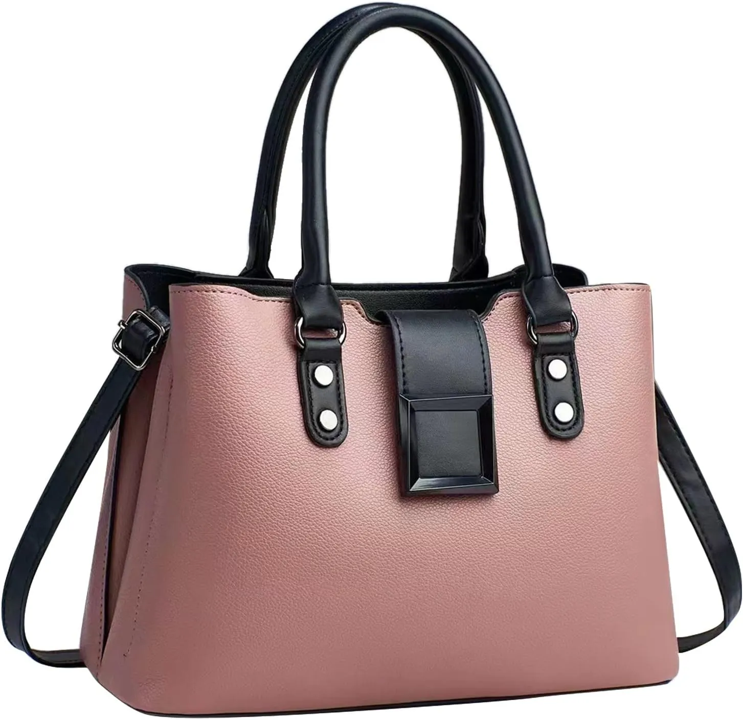 Fashion Tote Top Handle Satchel Women Handbag Large Capacity Leather Messenger Bag Shoulder Handbag