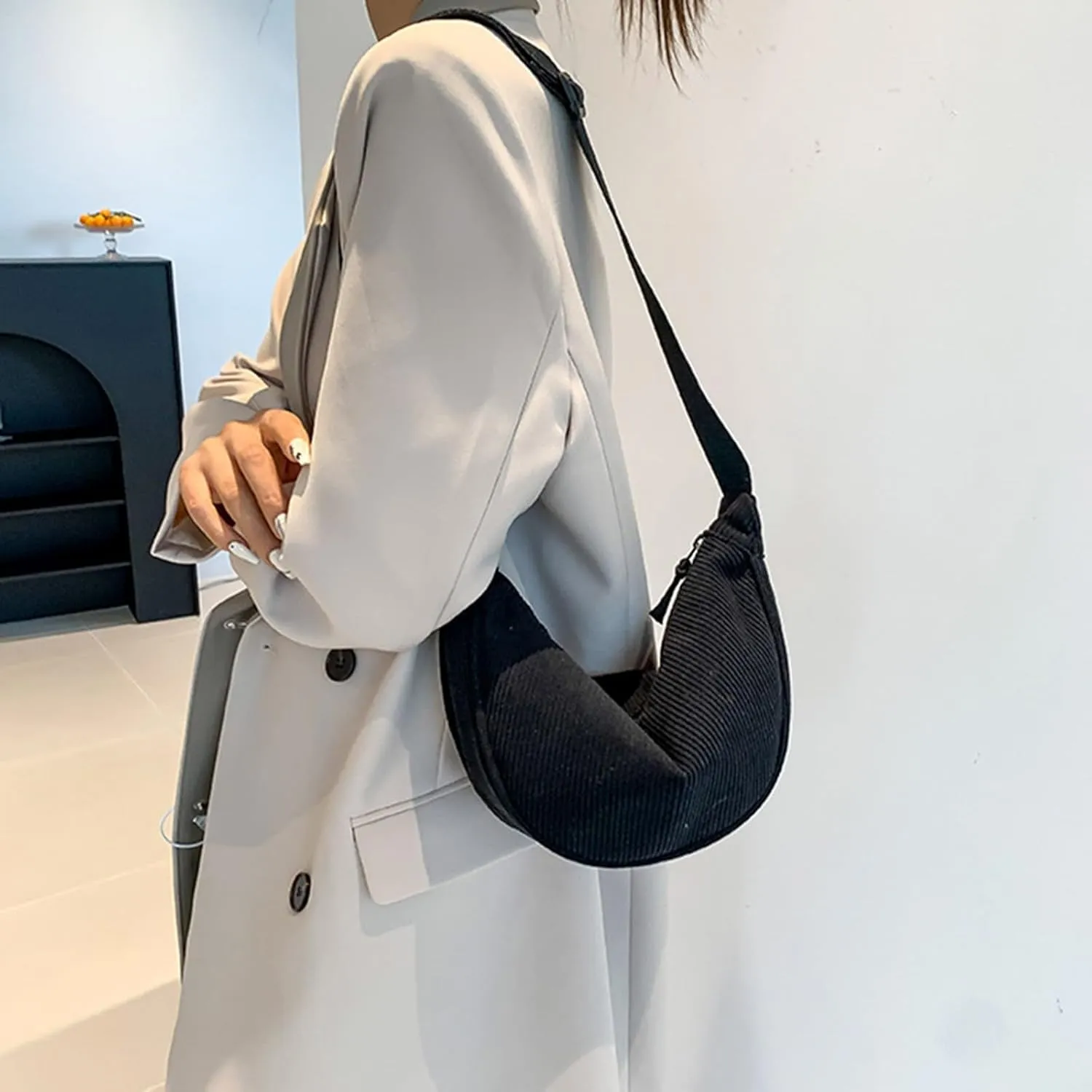 Fashion Woven Purse for Women Top-Handle Shoulder Bag Soft Summer Hobo Tote Bag Hobo, Silver