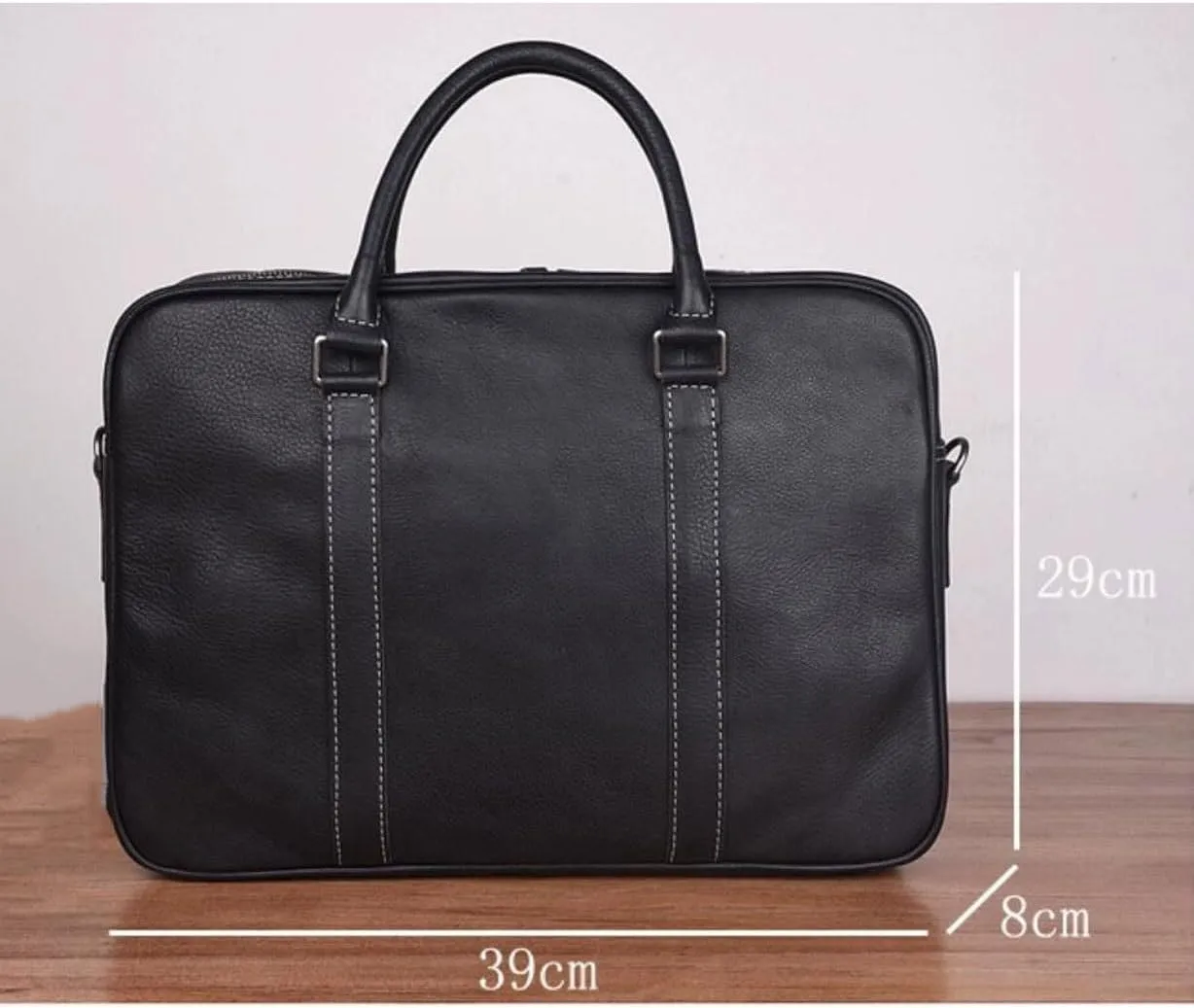 Genuine Leather Briefcases Laptop Bags Mens Carrying Cases Messenger Shoulder Bags Luggage Handbags