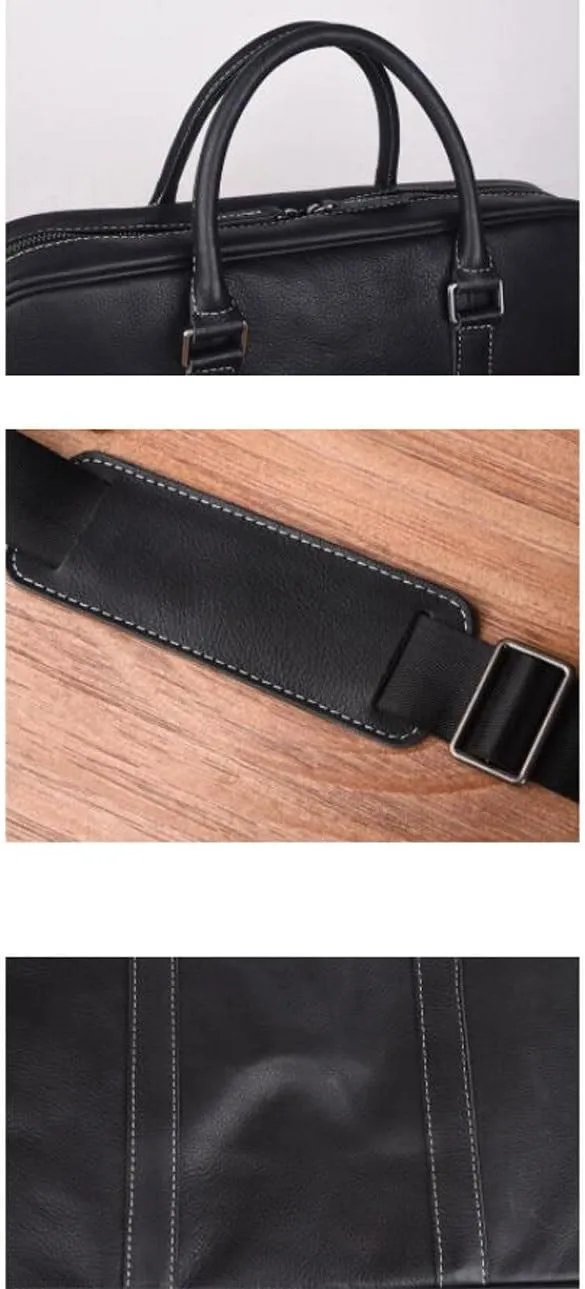 Genuine Leather Briefcases Laptop Bags Mens Carrying Cases Messenger Shoulder Bags Luggage Handbags
