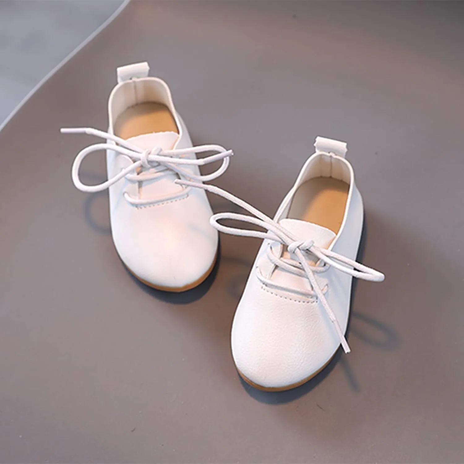 Girls and Toddler Classic Lace Up School Uniform Comfort Oxford Dress Shoes Loafer Flat (Little Kid/Big Baby Shoes