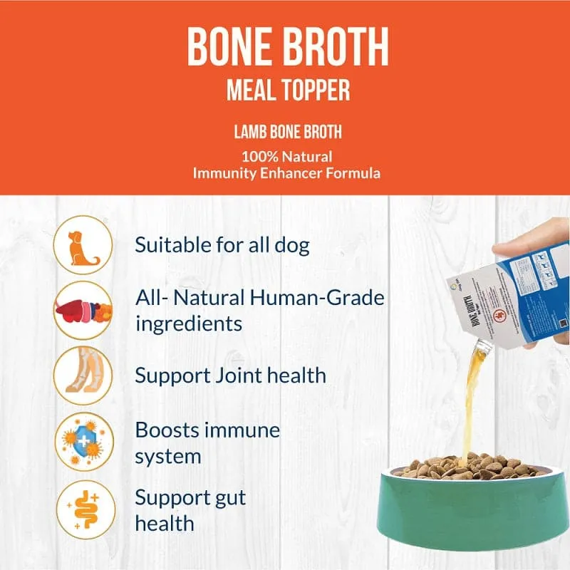 Goofy Tails Lamb Bone Broth for Dogs and Puppies-100ml
