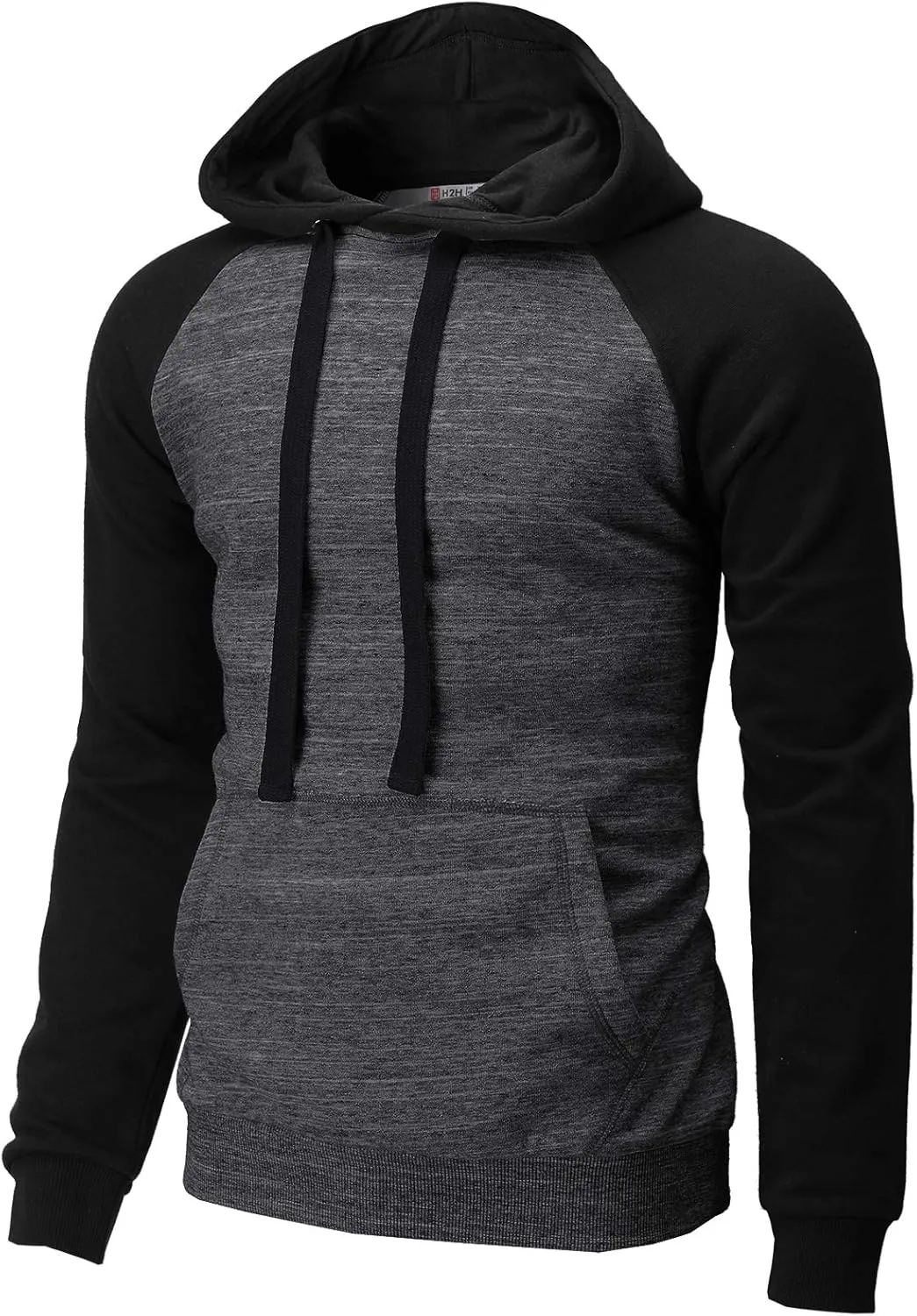 H2H Mens Casual Pullover Hoodie Henley Lightweight Sweatshirts of Various Styles