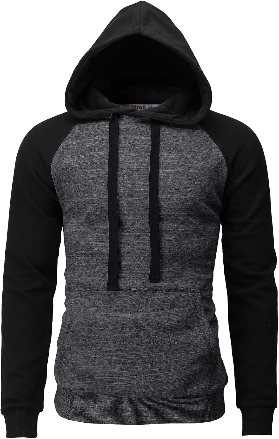 H2H Mens Casual Pullover Hoodie Henley Lightweight Sweatshirts of Various Styles