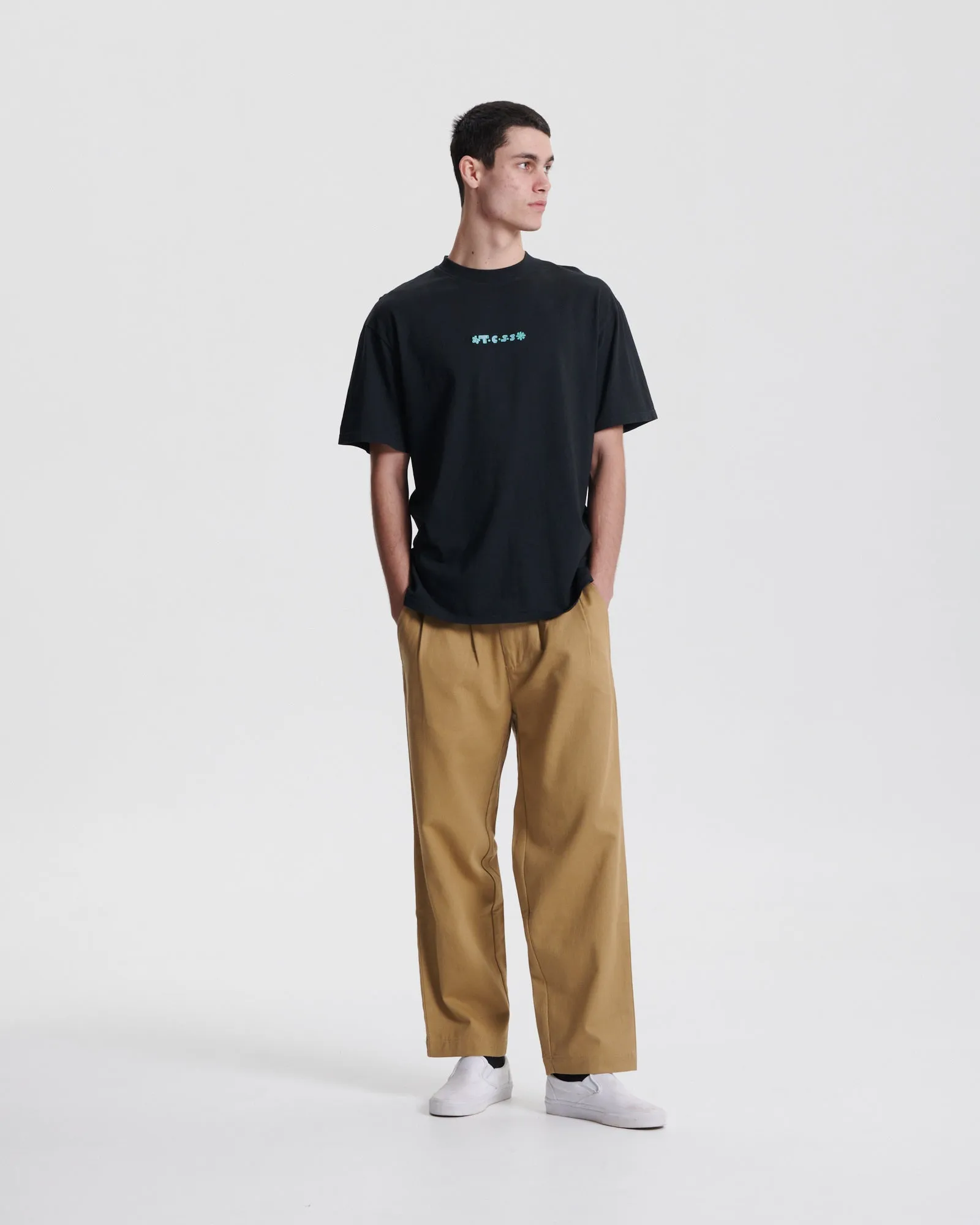 Harro Twill Pant - Khaki