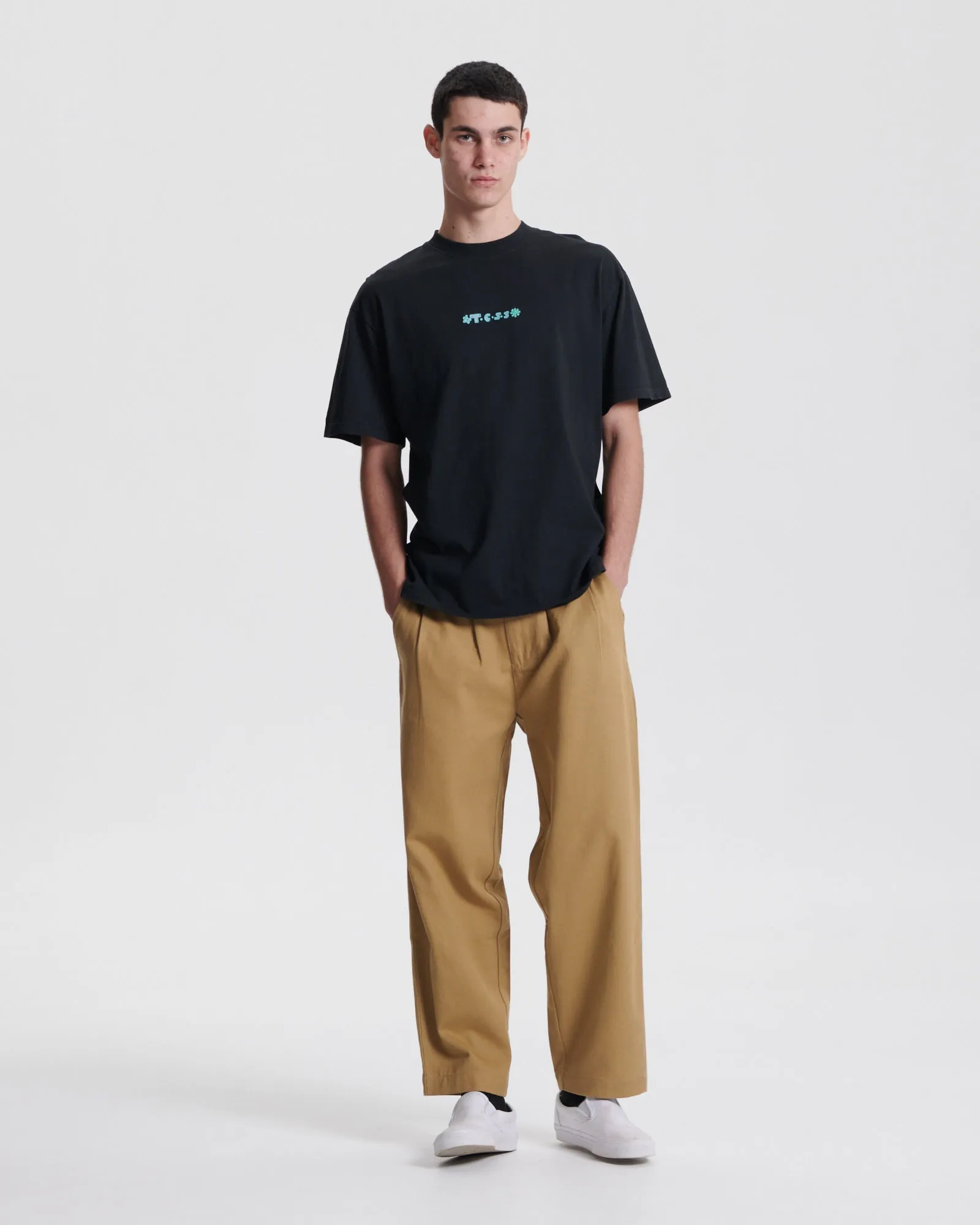 Harro Twill Pant - Khaki