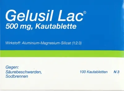 Heartburn, acid regurgitation, duodenal ulcer, GELUSIL LAC chewable tablets